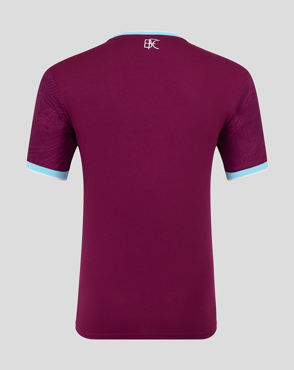 Burnley FC Men's 25/26 Home Short Sleeve Shirt