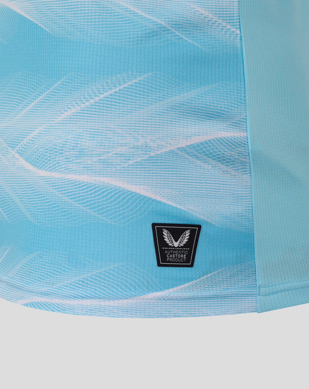 Burnley FC Men's 25/26 Away Short Sleeve Shirt - Tropical Breeze/Brilliant White