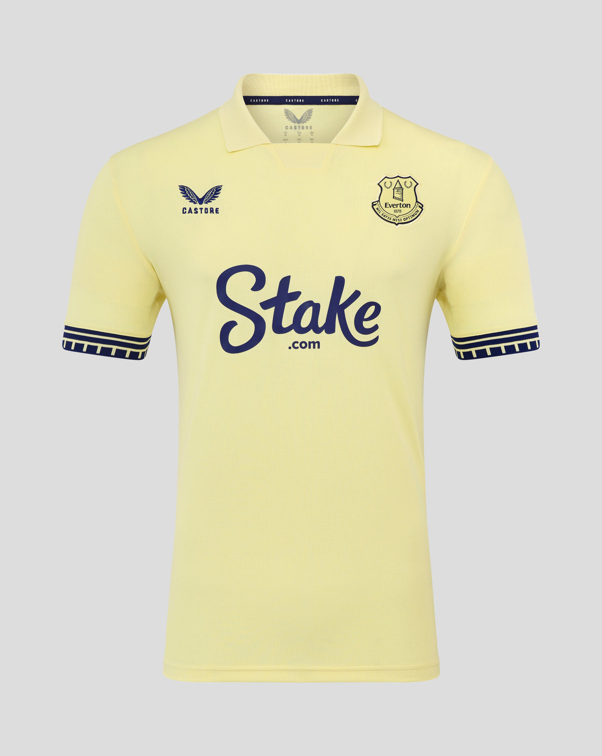 Everton FC 25/26 Men's Away Short Sleeve Shirt - Pastel Yellow