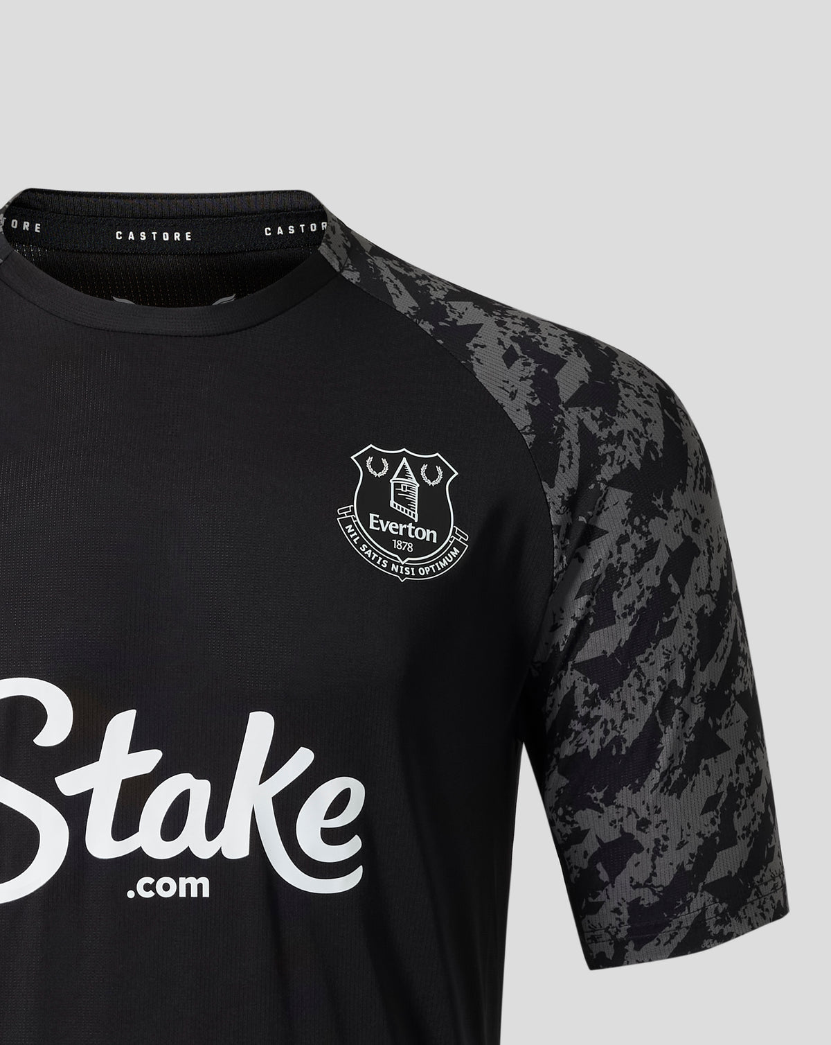 Everton FC Men's 25/26 Performance Short Sleeve T-Shirt - Caviar