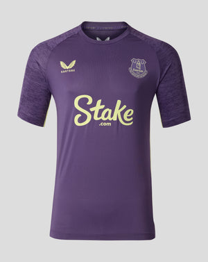 Everton FC Men's 25/26 Performance Short Sleeve T-Shirt - Loganberry