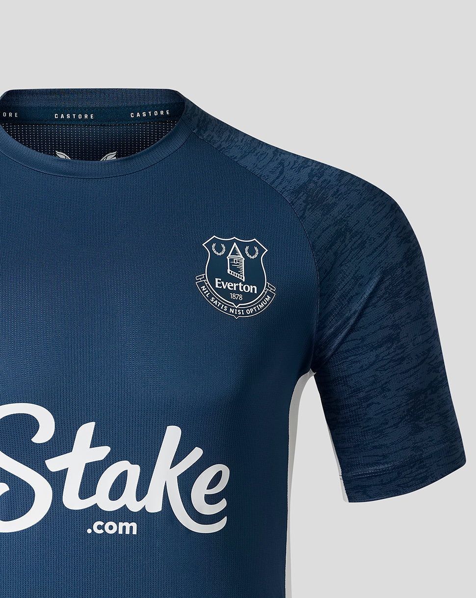 Everton FC Men's 25/26 Performance Short Sleeve T-Shirt - Moonlit Ocean
