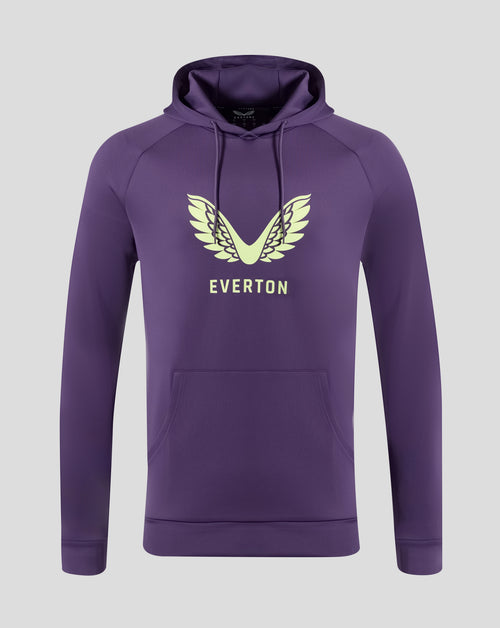 Everton FC Men's 25/26 Presentation Scuba Logo Hoodie - Loganberry