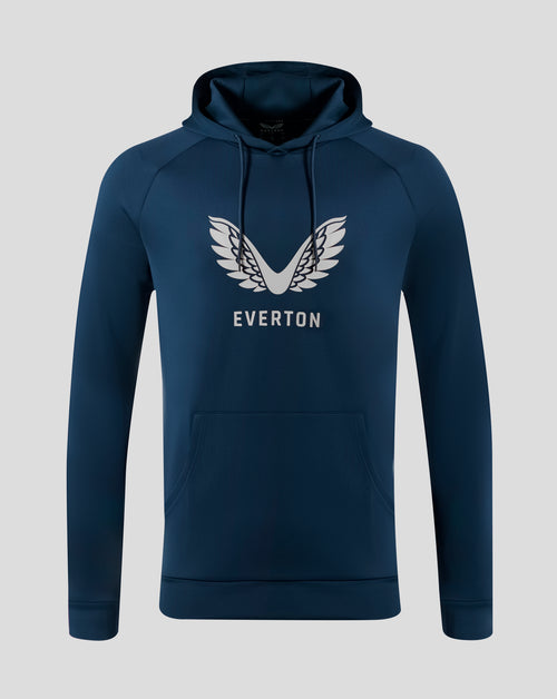 Everton FC Men's 25/26 Presentation Scuba Logo Hoodie - Moonlit Ocean