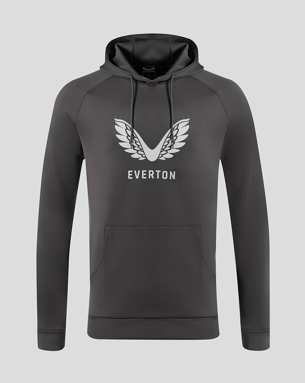 Everton FC Men's 25/26 Presentation Scuba Logo Hoodie - Thunderstorm - Thunderstorm
