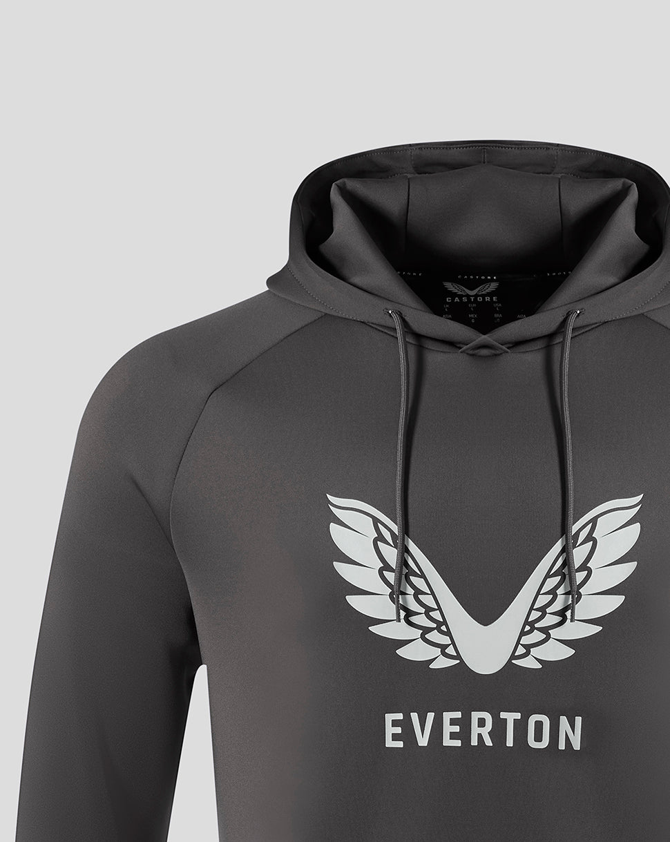 Everton FC Men's 25/26 Presentation Scuba Logo Hoodie - Thunderstorm