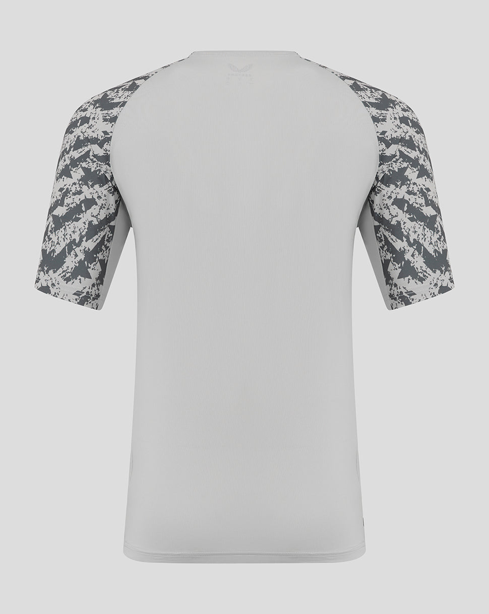 Preston Men's 25/26 Training T-Shirt - Grey - Micro Chip/Thunderstorm