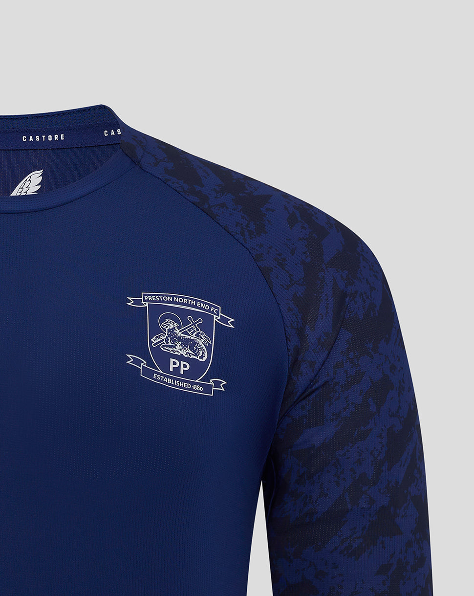 Preston Junior 25/26 Training T-Shirt - Blue - Blueprint
