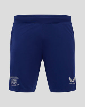 Preston Men's 25/26 Training Knit Shorts with Pockets - Blue