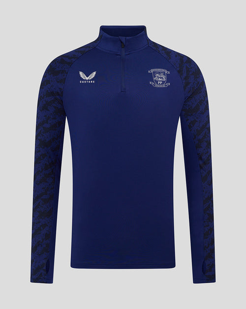 Preston Junior 25/26 Training Midlayer Top - Blue