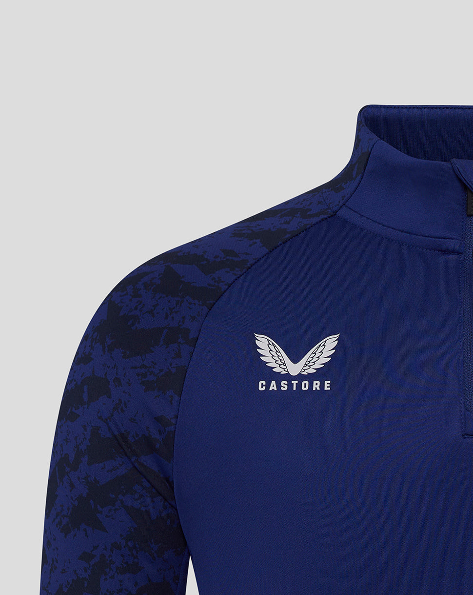 Preston Junior 25/26 Training Midlayer Top - Blue - Blueprint
