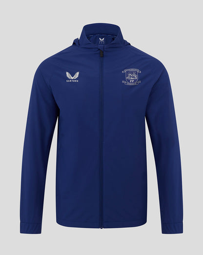 Preston North End Men's 25/26 Training Packable Hood Shower Jacket