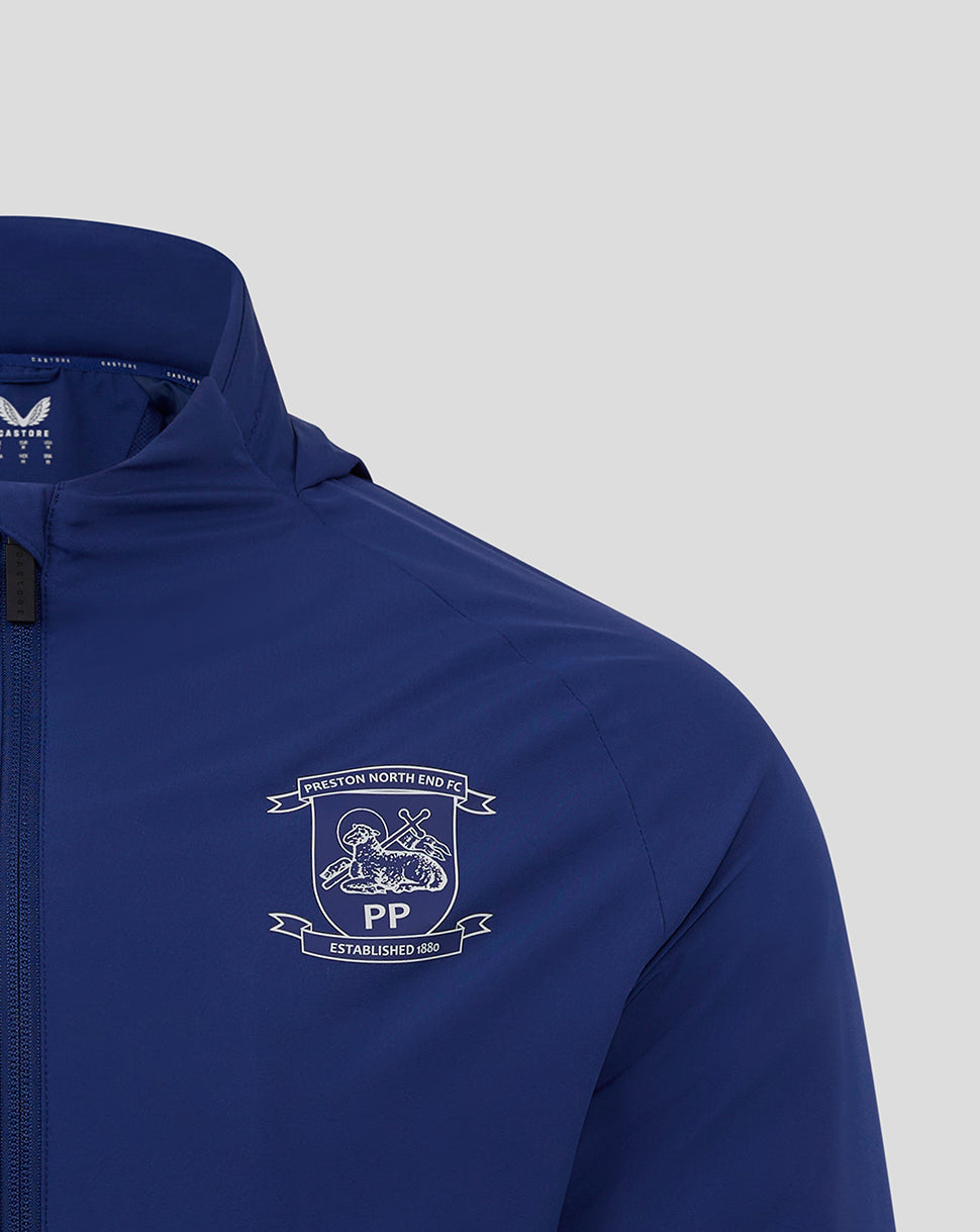 Preston North End Men's 25/26 Training Packable Hood Shower Jacket