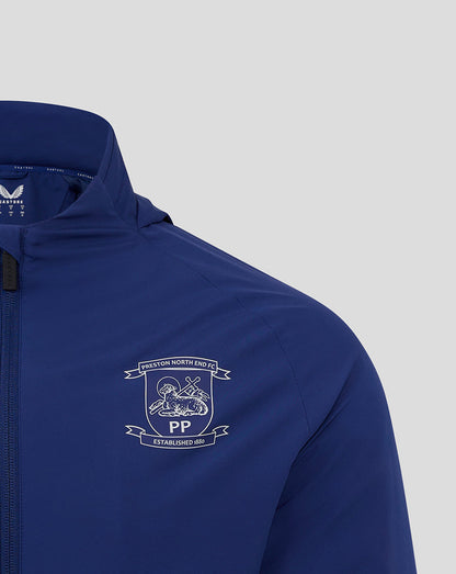 Preston North End Men's 25/26 Training Packable Hood Shower Jacket