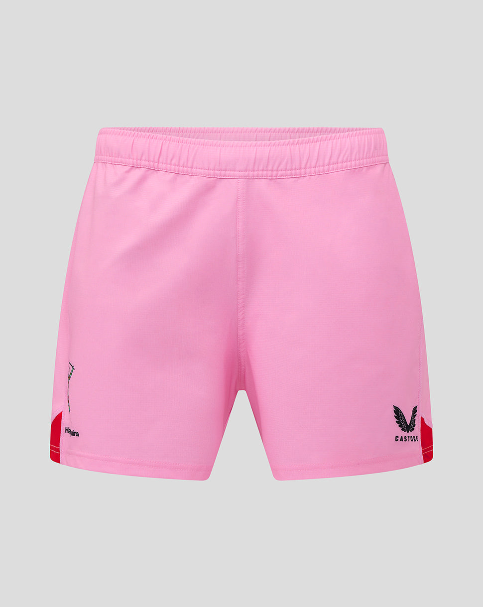 Harlequins Men's 25/26 Away Pro Short - Pink Frosting/Barberry