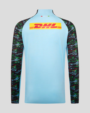 Harlequins Men's 25/26 Training 1/4 Zip - Sky Blue
