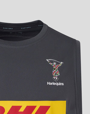 Harlequins Men's 25/26 Training Vest - Ebony