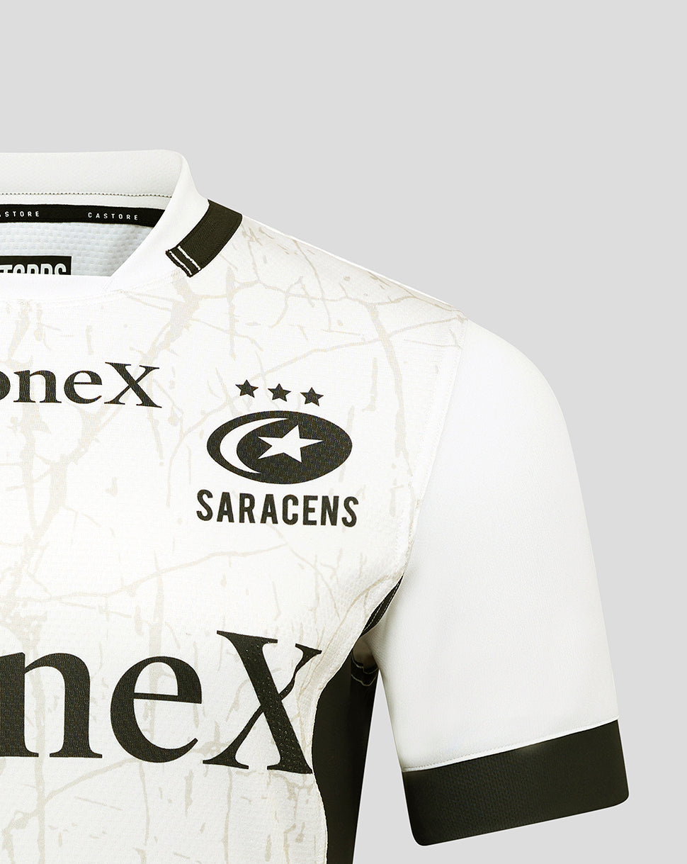 Saracens Mens 25/26 Replica Away Shirt
