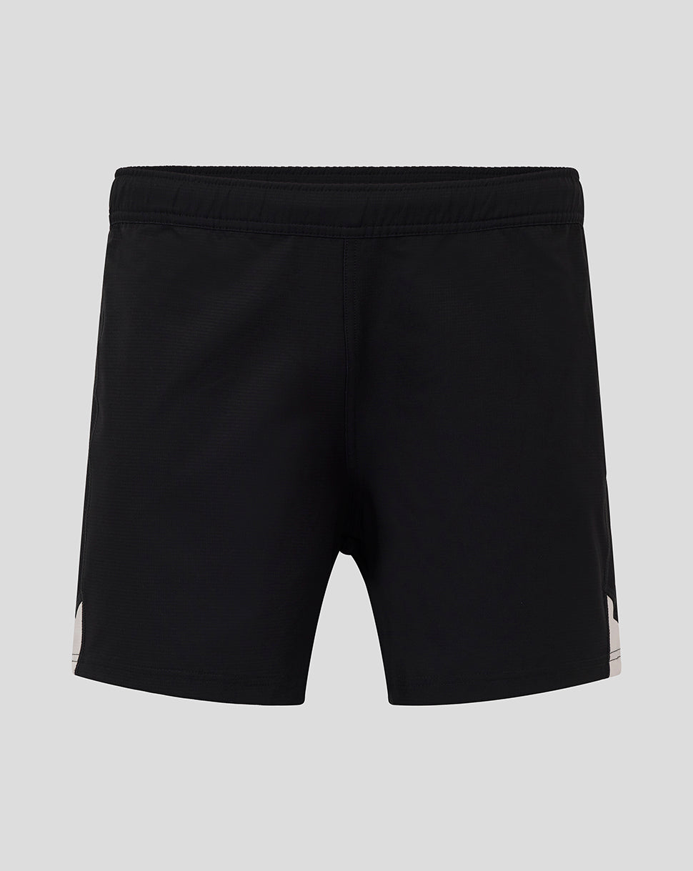 Saracens Mens 25/26 Pro Away Short - White Sand/Caviar