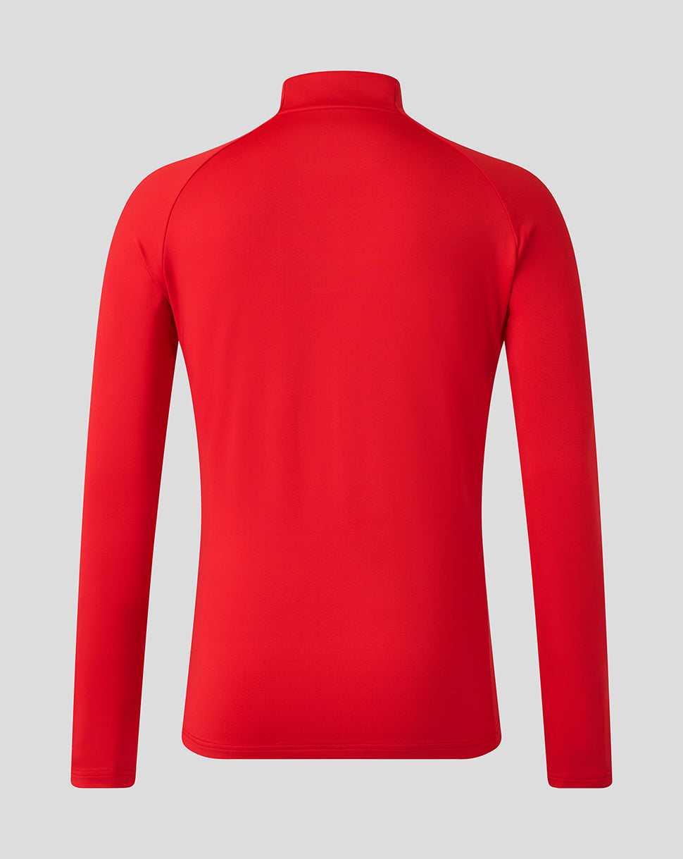 Saracens Men's 25/26 Matchday Midlayer Top - Racing Red