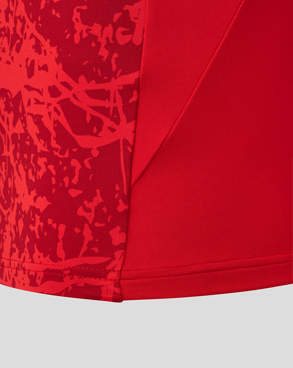 Saracens Men's 25/26 Matchday Midlayer Top - Racing Red