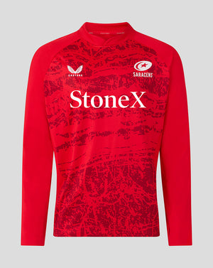 Saracens Men's 25/26 Matchday Midlayer Drill Top
