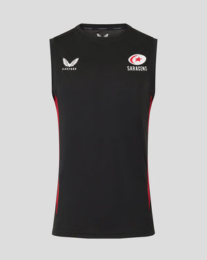 Saracens Men's 25/26 Training Vest - Caviar