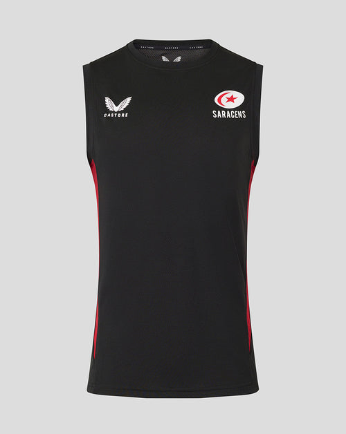 Saracens Men's 25/26 Training Vest - Caviar
