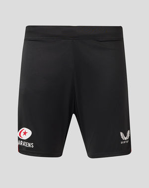 Saracens Men's 25/26 Training Knit Shorts - Caviar