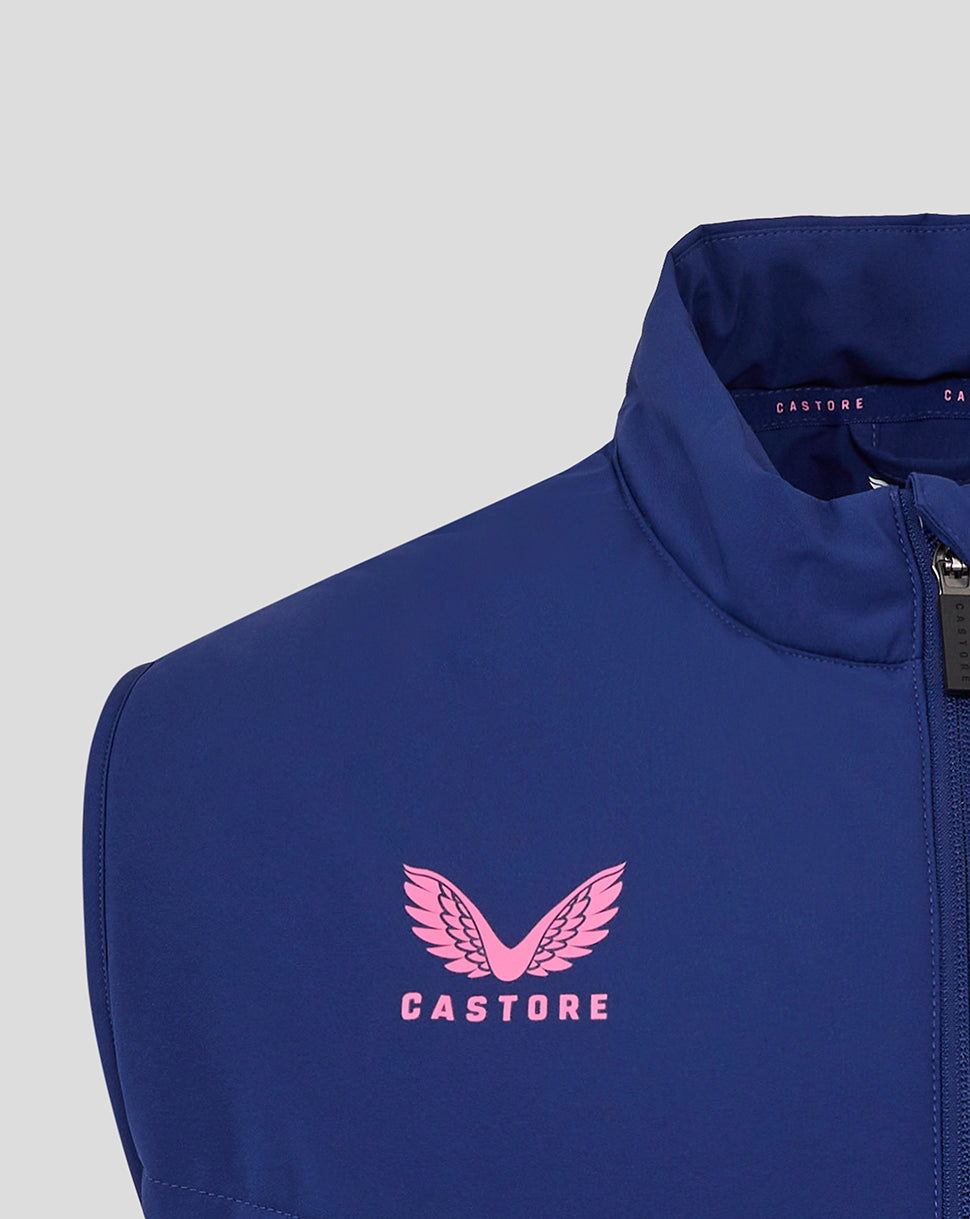 Feyenoord Men's 25/26 Performance Gilet - Blueprint/Pink Cosmos