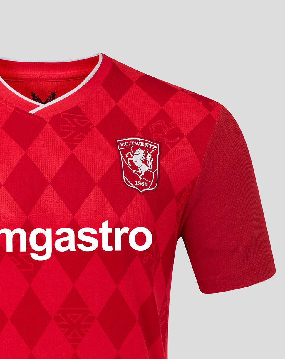 FC Twente Herren 25/26 Heimtrikot - Tomato/Ribbon Red