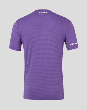 Back view of FC Twente purple goalkeeper shirt with 1965 at the neckline.