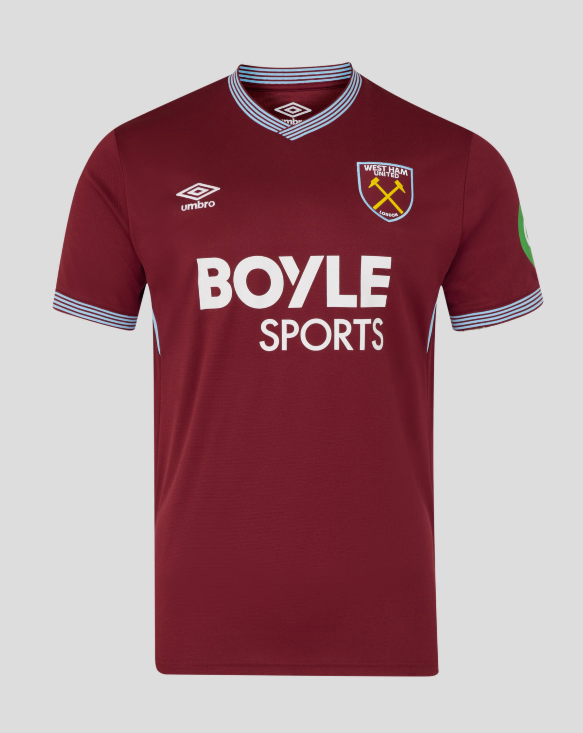 West Ham Men's 25/26 Home Short Sleeve Shirt - New Claret