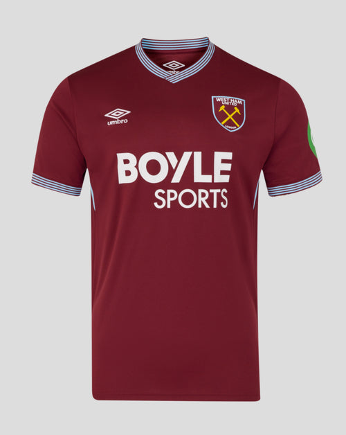 West Ham Men's 25/26 Home Short Sleeve Shirt
