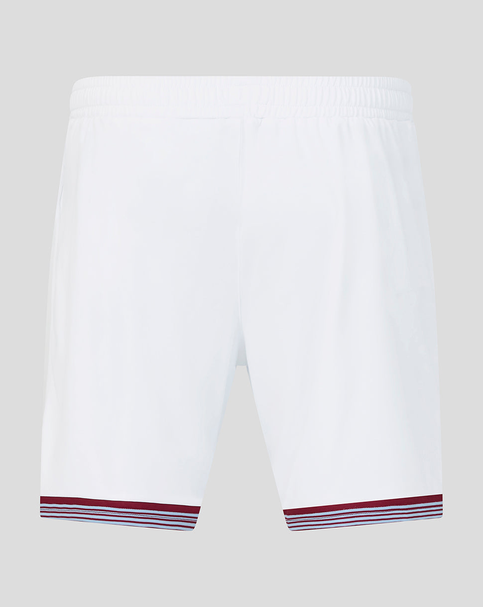 West Ham Men's 25/26 Home Shorts - Brilliant White