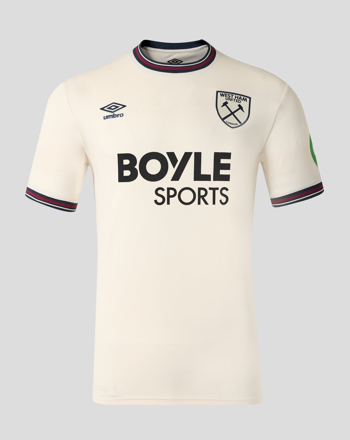West Ham Men's 25/26 Away Short Sleeve Shirt - White
