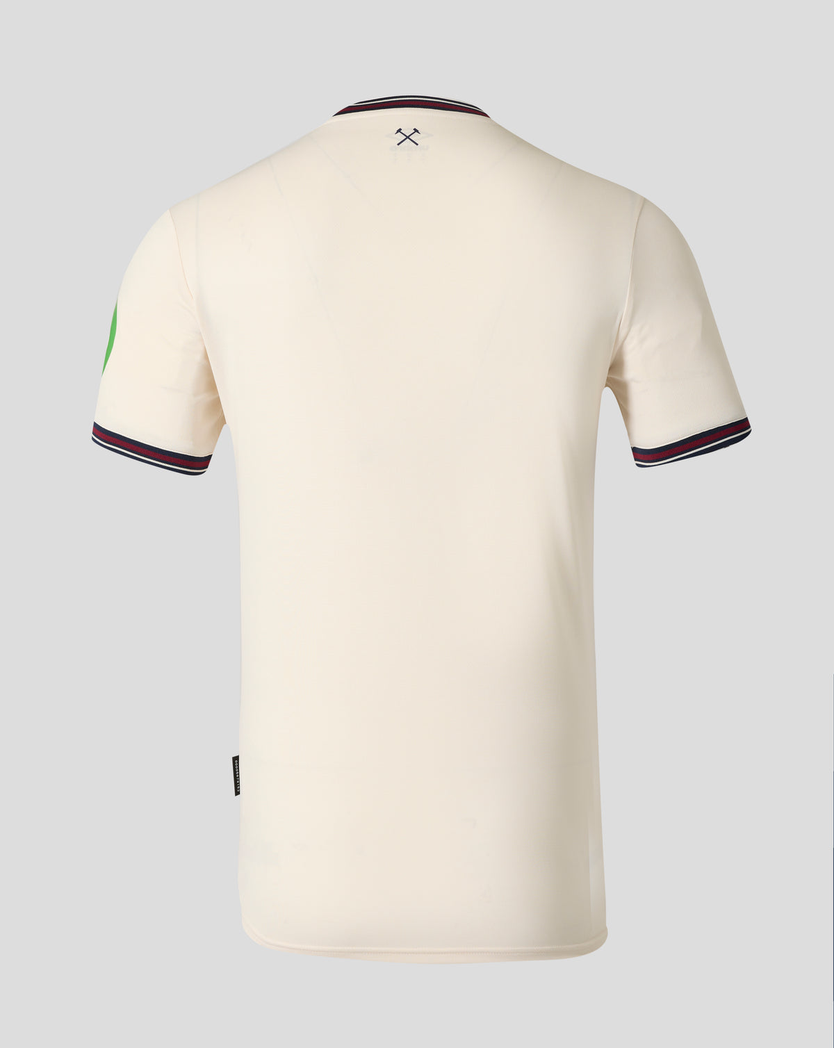 West Ham Men's 25/26 Away Short Sleeve Shirt - White - Ecru