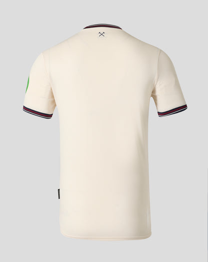 West Ham Men's 25/26 Away Short Sleeve Shirt - White