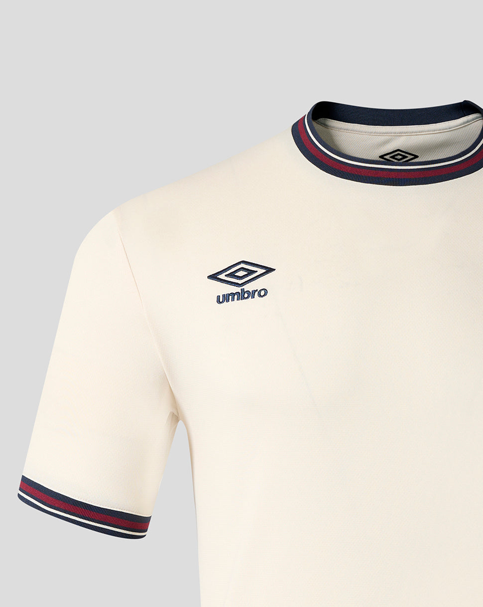 West Ham Men's 25/26 Away Short Sleeve Shirt - White
