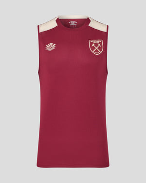 West Ham Men's 25/26 Pro Training Sleeveless Shirt