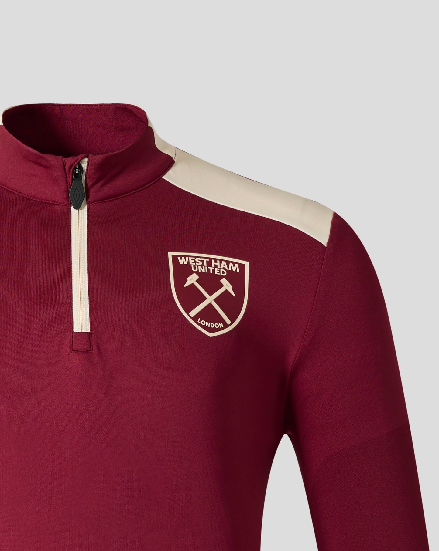 West Ham Men's 25/26 Pro Training Midlayer Top - Rhododendron