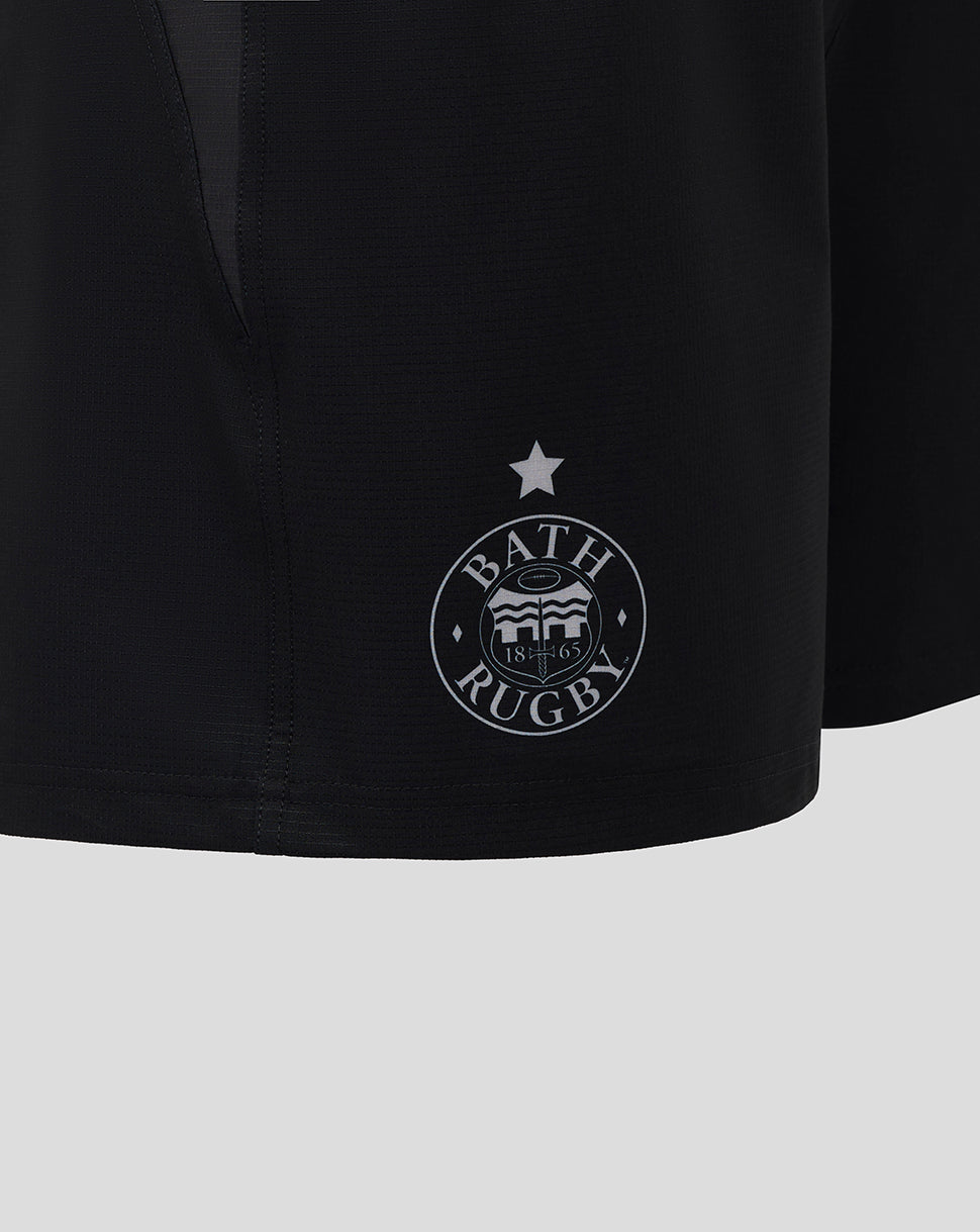 Bath Rugby Men's 25/26 European Pro Shorts - Black/Grey
