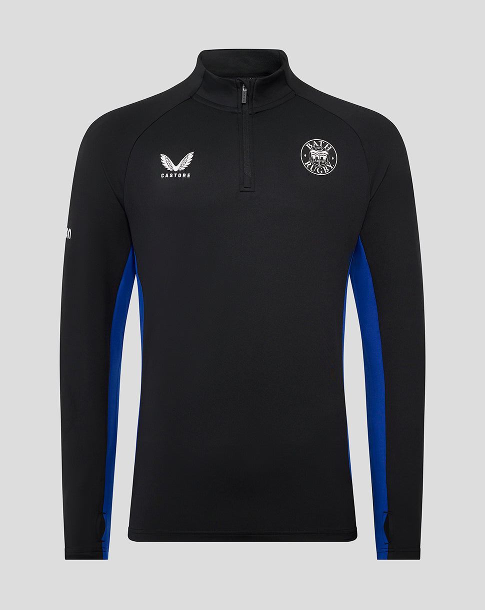 Bath Rugby Men's 25/26 Quarter-Zip Training Midlayer