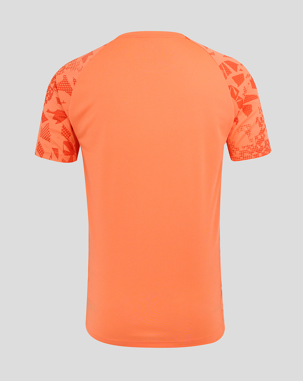 England Rugby Men's Performance Short Sleeve Shirt - Melon