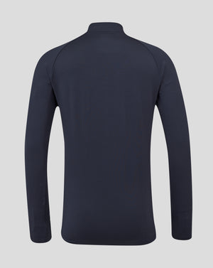 Men’s England Rugby 25/26 Performance Long Sleeve Midlayer Top – Inkwell