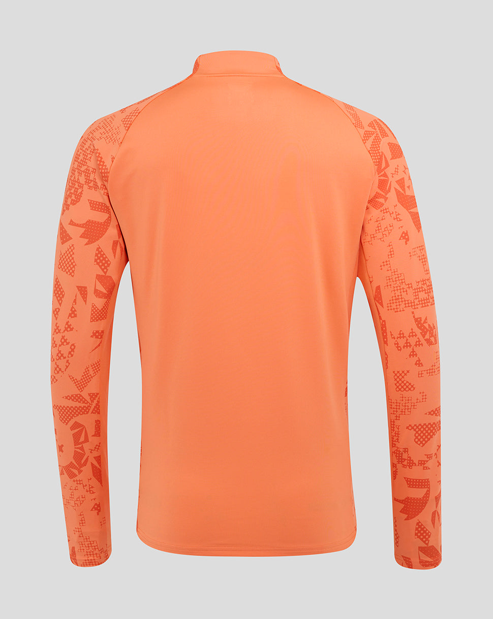 Men's England Rugby 25/26 Performance Long Sleeve Midlayer Top
