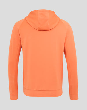 Men's England Rugby 25/26 Performance Full Zip Hoodie - Melon