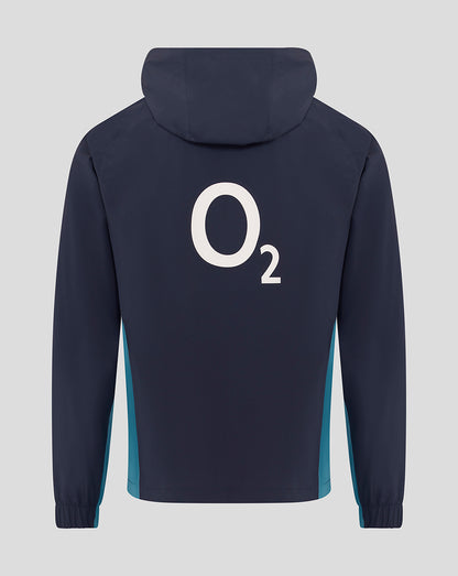 Men’s England Rugby 25/26 Performance Long Sleeve Rain Jacket – Inkwell