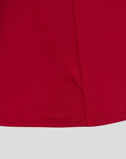 England Rugby Men's Pre Match Long Sleeve Drill Top O2 – Red