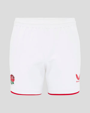 Men’s England Rugby 25/26 Home Pro Shorts – Brilliant White